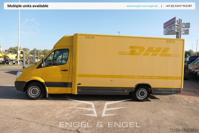Box van mercedes-benz SPRINTER 310 CDI MAXI EURO-5 KOFFER REGALE KAMERA DURCHGANG