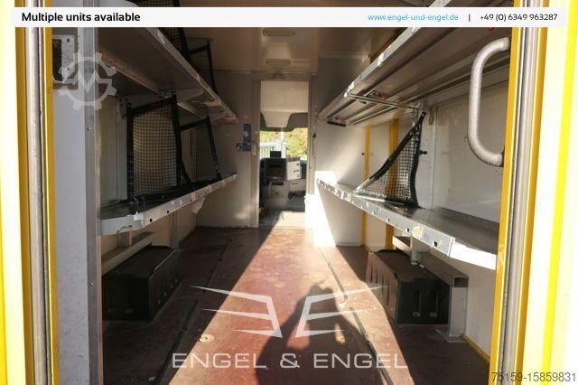 Box van mercedes-benz SPRINTER 310 CDI MAXI EURO-5 KOFFER REGALE KAMERA DURCHGANG