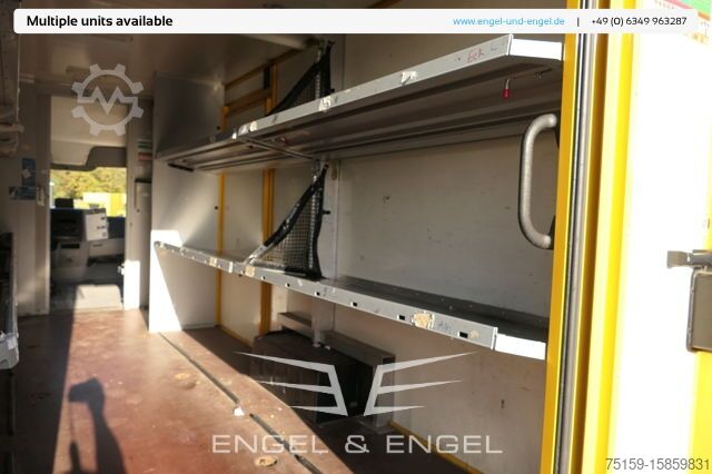 Box van mercedes-benz SPRINTER 310 CDI MAXI EURO-5 KOFFER REGALE KAMERA DURCHGANG