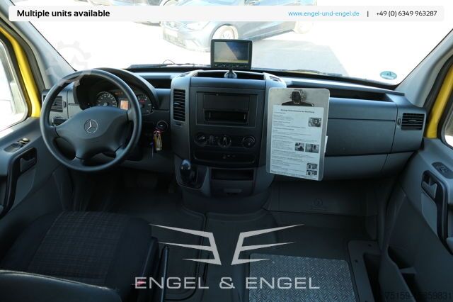 Box van mercedes-benz SPRINTER 310 CDI MAXI EURO-5 KOFFER REGALE KAMERA DURCHGANG