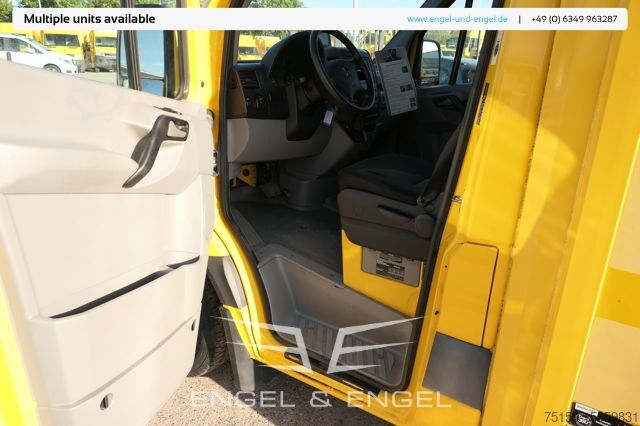 Box van mercedes-benz SPRINTER 310 CDI MAXI EURO-5 KOFFER REGALE KAMERA DURCHGANG
