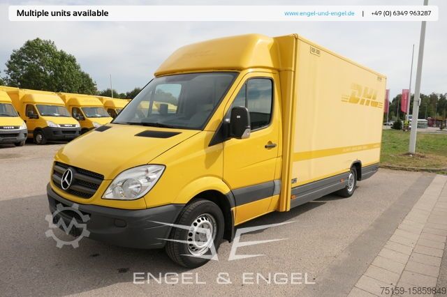 Box van mercedes-benz SPRINTER 310 CDI MAXI EURO-5 KOFFER REGALE KAMERA DURCHGANG