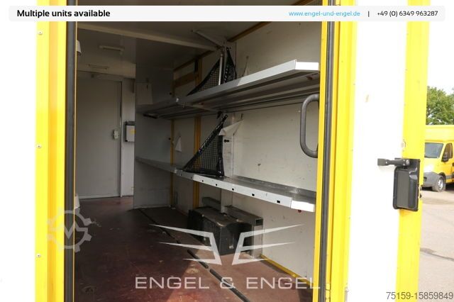 Box van mercedes-benz SPRINTER 310 CDI MAXI EURO-5 KOFFER REGALE KAMERA DURCHGANG