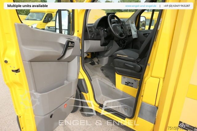 Box van mercedes-benz SPRINTER 310 CDI MAXI EURO-5 KOFFER REGALE KAMERA DURCHGANG