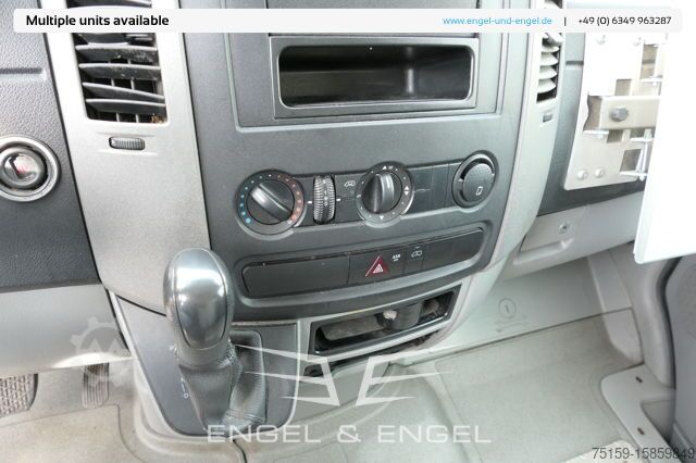 Box van mercedes-benz SPRINTER 310 CDI MAXI EURO-5 KOFFER REGALE KAMERA DURCHGANG