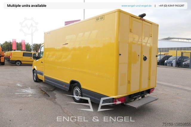 Box van mercedes-benz SPRINTER 310 CDI MAXI EURO-5 KOFFER REGALE KAMERA DURCHGANG