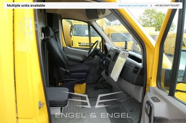 Box van mercedes-benz SPRINTER 310 CDI MAXI EURO-5 KOFFER REGALE KAMERA DURCHGANG