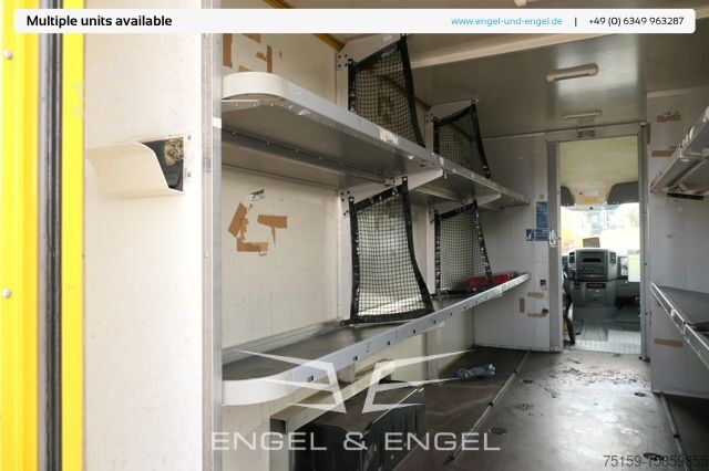 Box van mercedes-benz SPRINTER 310 CDI MAXI EURO-5 KOFFER REGALE KAMERA DURCHGANG