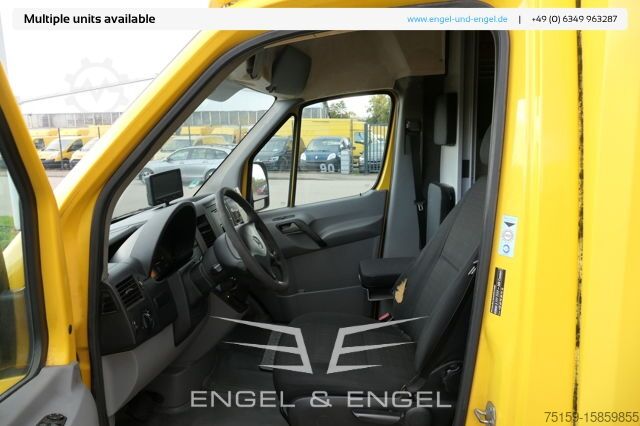 Box van mercedes-benz SPRINTER 310 CDI MAXI EURO-5 KOFFER REGALE KAMERA DURCHGANG