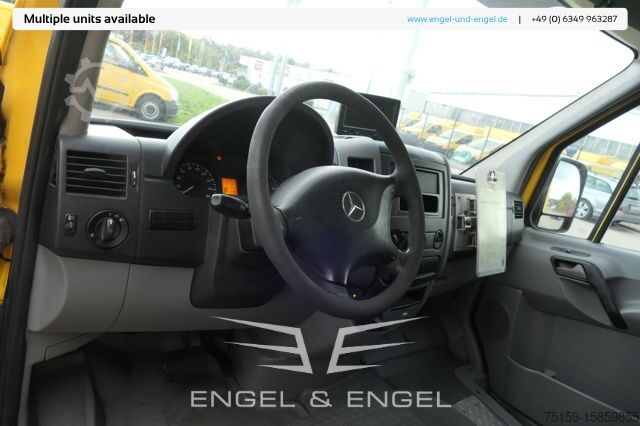 Box van mercedes-benz SPRINTER 310 CDI MAXI EURO-5 KOFFER REGALE KAMERA DURCHGANG