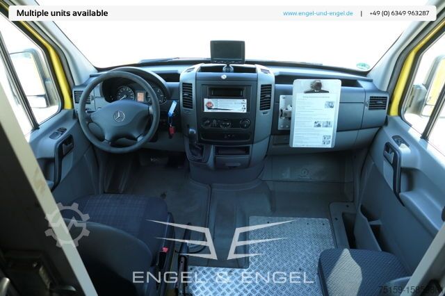 Box van mercedes-benz SPRINTER 310 CDI MAXI EURO-5 KOFFER REGALE KAMERA DURCHGANG