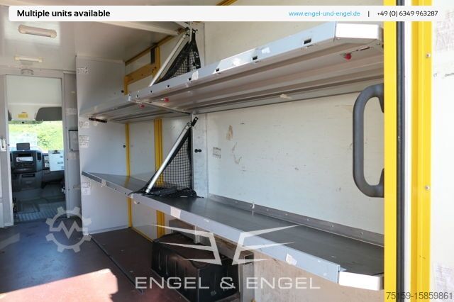 Box van mercedes-benz SPRINTER 310 CDI MAXI EURO-5 KOFFER REGALE KAMERA DURCHGANG