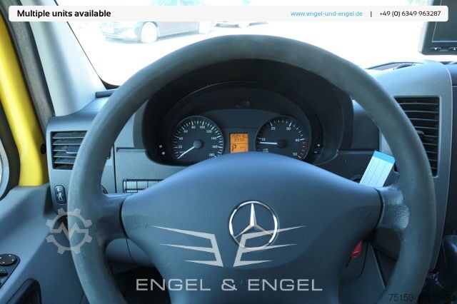 Box van mercedes-benz SPRINTER 310 CDI MAXI EURO-5 KOFFER REGALE KAMERA DURCHGANG