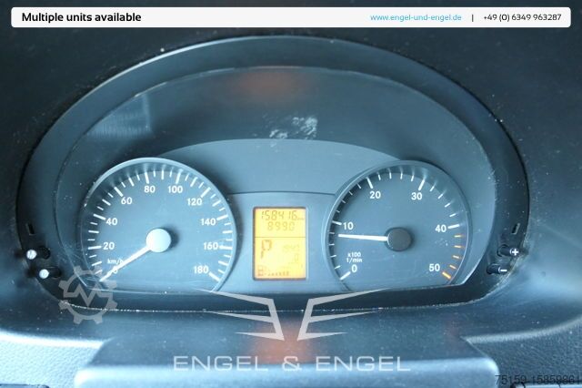 Box van mercedes-benz SPRINTER 310 CDI MAXI EURO-5 KOFFER REGALE KAMERA DURCHGANG