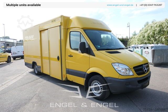 Box van mercedes-benz SPRINTER 310 CDI MAXI EURO-5 KOFFER REGALE KAMERA DURCHGANG