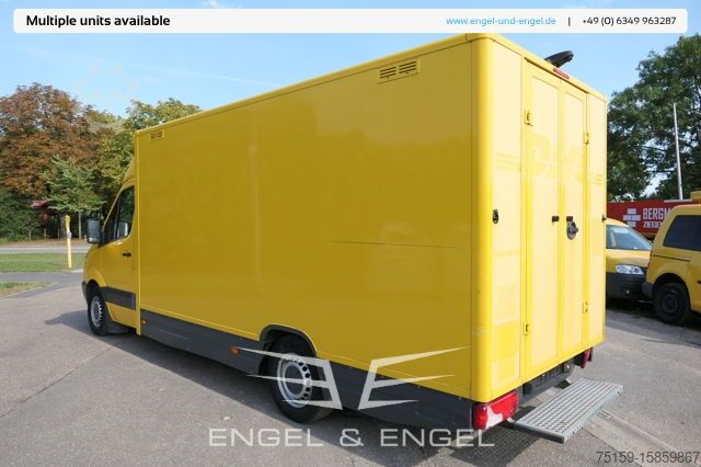 Box van mercedes-benz SPRINTER 310 CDI MAXI EURO-5 KOFFER REGALE KAMERA DURCHGANG