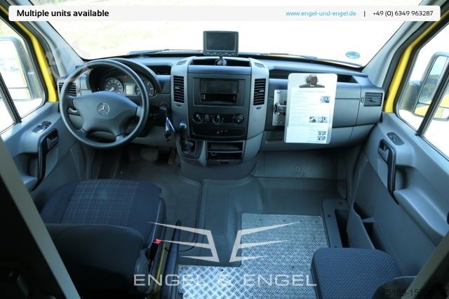 Box van mercedes-benz SPRINTER 310 CDI MAXI EURO-5 KOFFER REGALE KAMERA DURCHGANG