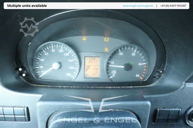 Box van mercedes-benz SPRINTER 310 CDI MAXI EURO-5 KOFFER REGALE KAMERA DURCHGANG