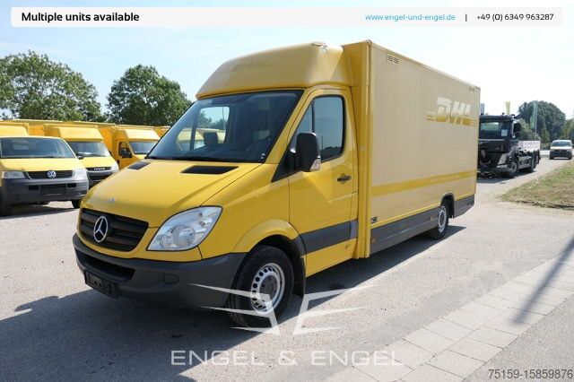 Box van mercedes-benz SPRINTER 310 CDI MAXI EURO-5 KOFFER REGALE KAMERA DURCHGANG