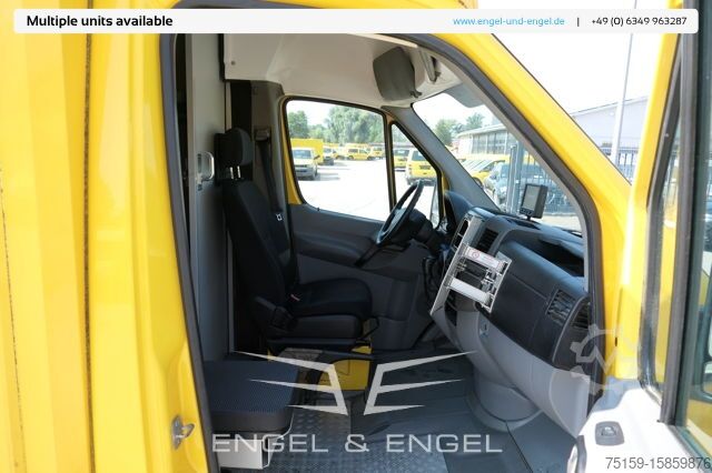 Box van mercedes-benz SPRINTER 310 CDI MAXI EURO-5 KOFFER REGALE KAMERA DURCHGANG