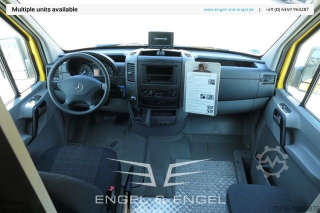 Box van mercedes-benz SPRINTER 310 CDI MAXI EURO-5 KOFFER REGALE KAMERA DURCHGANG