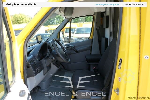 Box van mercedes-benz SPRINTER 310 CDI MAXI EURO-5 KOFFER REGALE KAMERA DURCHGANG