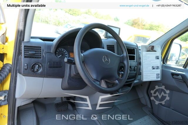Box van mercedes-benz SPRINTER 310 CDI MAXI EURO-5 KOFFER REGALE KAMERA DURCHGANG