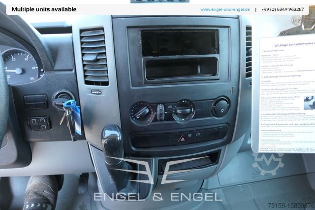 Box van mercedes-benz SPRINTER 310 CDI MAXI EURO-5 KOFFER REGALE KAMERA DURCHGANG