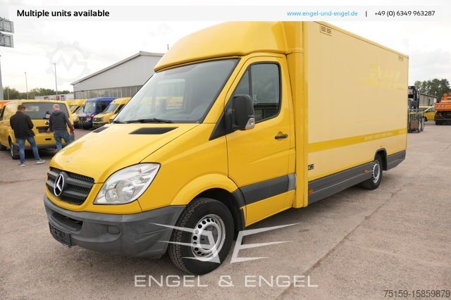 Transporter mit Koffer mercedes-benz SPRINTER 310 CDI MAXI EURO-5 KOFFER REGALE KAMERA DURCHGANG
