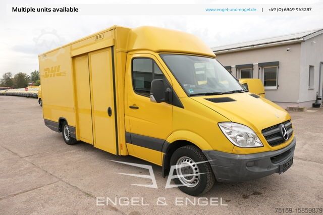 Transporter mit Koffer mercedes-benz SPRINTER 310 CDI MAXI EURO-5 KOFFER REGALE KAMERA DURCHGANG