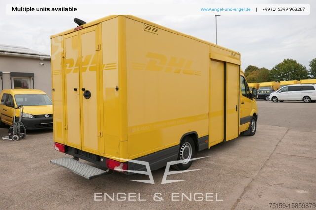 Transporter mit Koffer mercedes-benz SPRINTER 310 CDI MAXI EURO-5 KOFFER REGALE KAMERA DURCHGANG