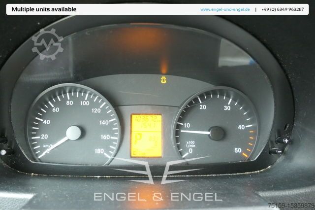 Transporter mit Koffer mercedes-benz SPRINTER 310 CDI MAXI EURO-5 KOFFER REGALE KAMERA DURCHGANG