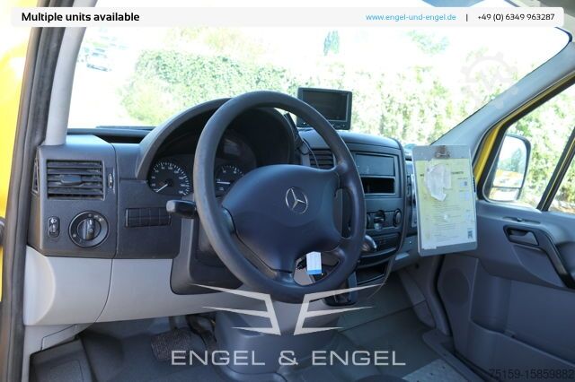 Transporter mit Koffer mercedes-benz SPRINTER 310 CDI MAXI EURO-5 KOFFER REGALE KAMERA DURCHGANG