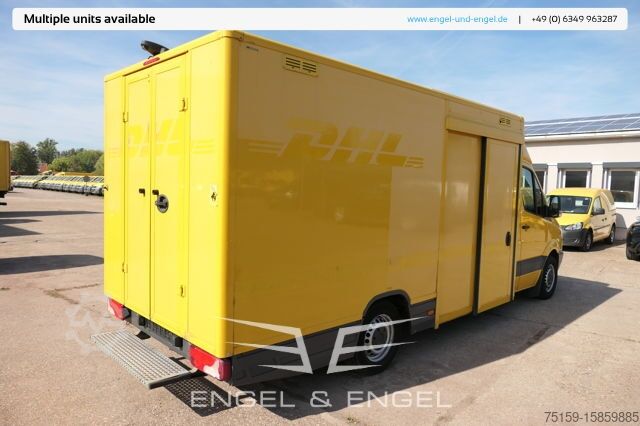 Box van mercedes-benz SPRINTER 310 CDI MAXI EURO-5 KOFFER REGALE KAMERA DURCHGANG