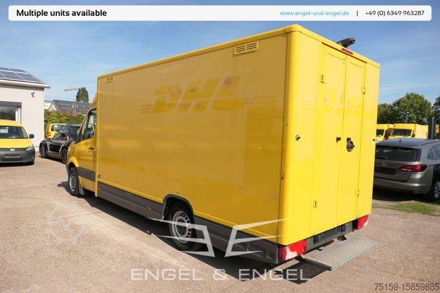 Box van mercedes-benz SPRINTER 310 CDI MAXI EURO-5 KOFFER REGALE KAMERA DURCHGANG