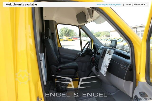 Box van mercedes-benz SPRINTER 310 CDI MAXI EURO-5 KOFFER REGALE KAMERA DURCHGANG