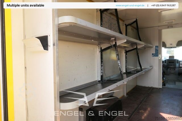 Box van mercedes-benz SPRINTER 310 CDI MAXI EURO-5 KOFFER REGALE KAMERA DURCHGANG