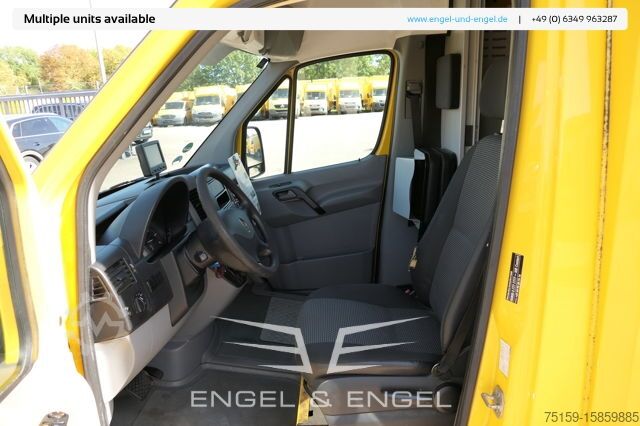 Box van mercedes-benz SPRINTER 310 CDI MAXI EURO-5 KOFFER REGALE KAMERA DURCHGANG