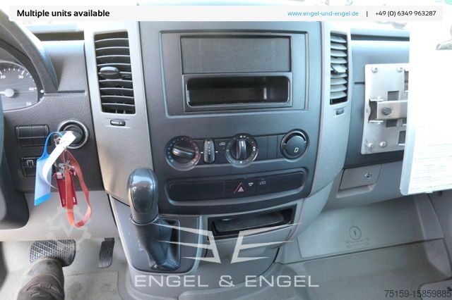 Box van mercedes-benz SPRINTER 310 CDI MAXI EURO-5 KOFFER REGALE KAMERA DURCHGANG