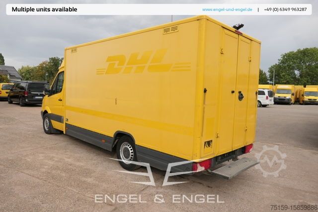Box van mercedes-benz SPRINTER 310 CDI MAXI EURO-5 KOFFER REGALE KAMERA DURCHGANG