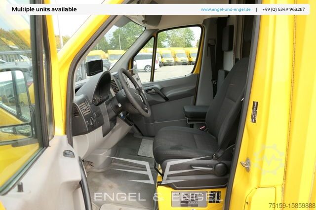Box van mercedes-benz SPRINTER 310 CDI MAXI EURO-5 KOFFER REGALE KAMERA DURCHGANG