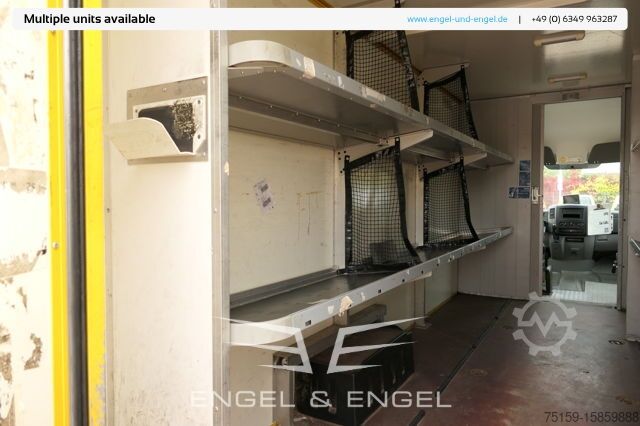 Box van mercedes-benz SPRINTER 310 CDI MAXI EURO-5 KOFFER REGALE KAMERA DURCHGANG