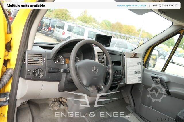 Box van mercedes-benz SPRINTER 310 CDI MAXI EURO-5 KOFFER REGALE KAMERA DURCHGANG