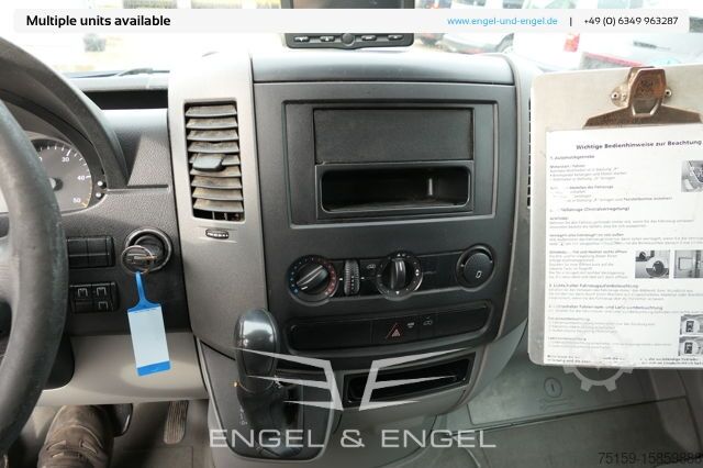 Box van mercedes-benz SPRINTER 310 CDI MAXI EURO-5 KOFFER REGALE KAMERA DURCHGANG