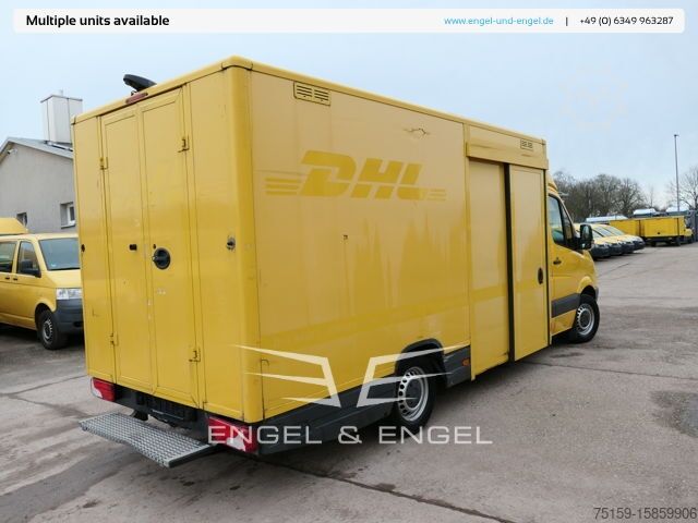 Transporter mit Koffer mercedes-benz SPRINTER 310 CDI MAXI EURO-5 KOFFER REGALE KAMERA DURCHGANG