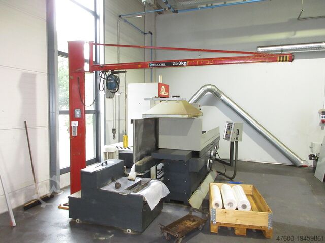 Saeulenschwenkkran Schwenkkran Kettenzug Demag KBK Kran Drehkran Hallenkran L 3m Demag KBK1 250Kg + Demag PK Kettenzug