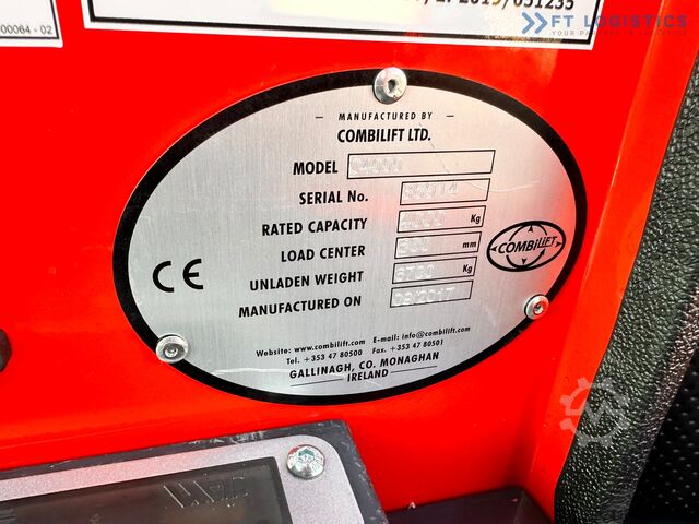 4-way forklift truck Combilift C4000 / TRIPLEX / 9300MM / GAS / TOP1