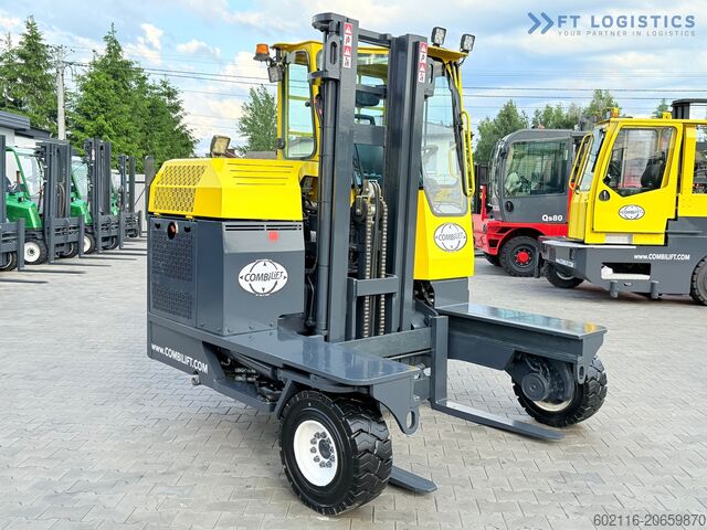 4-way forklift truck Combilift C3000XL / GAS / DUPLEX 3200 / FREE LIFT