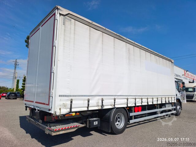 Flatbed truck with tarp DAF 18.290 LF EURO 6
