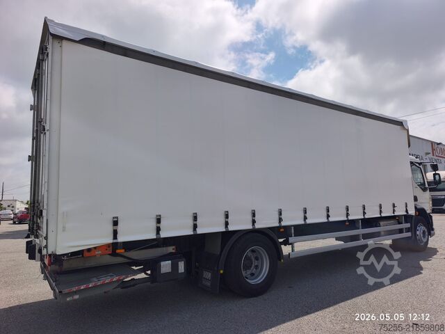 Flatbed truck with tarp DAF 18.290 LF EURO 6